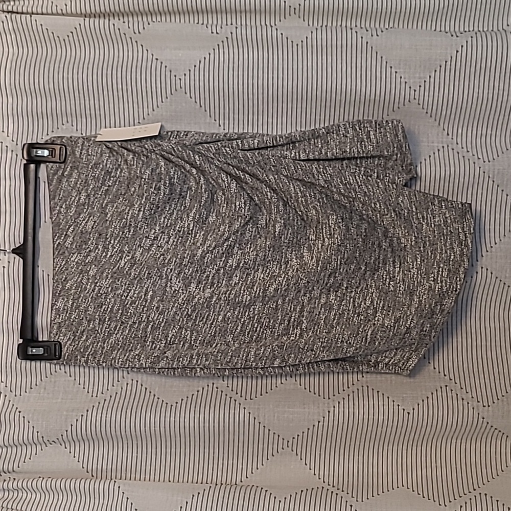 NWT! A New Day stretchy gray ruched skirt, XS